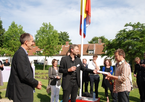 Mark en Henk en publicatie Grensland|Borderland